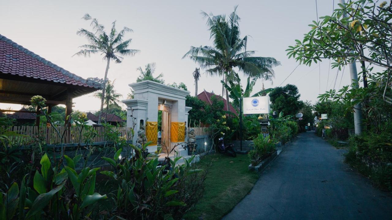 Sunset Star Huts Hotel Lembongan Buitenkant foto